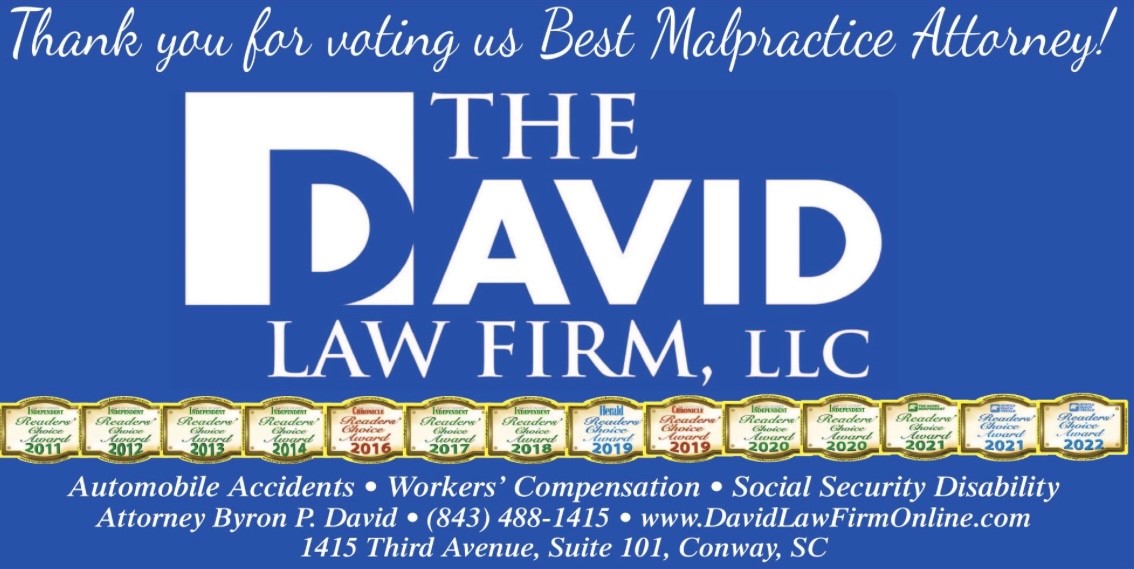 The David Law Firm Wins Readers' Choice Award for 14th Year